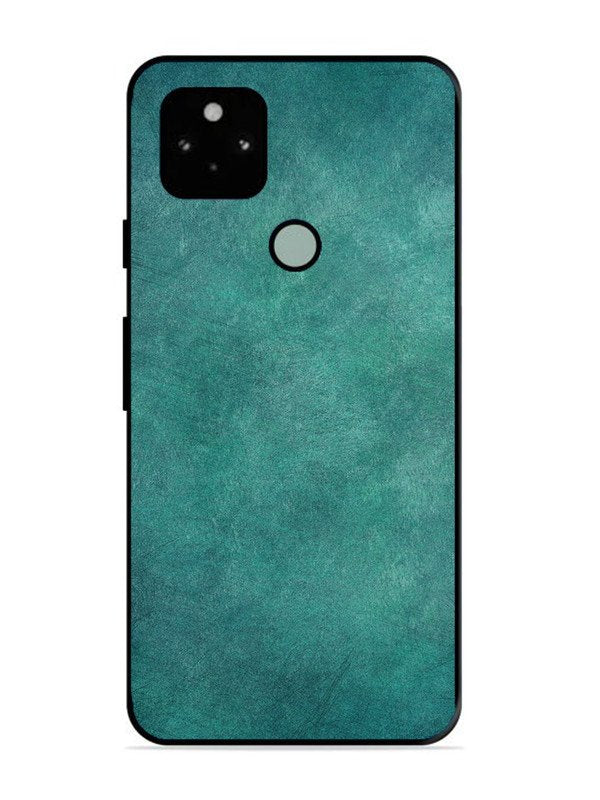 Google Pixel 5 Jungle green with Scratches Marble