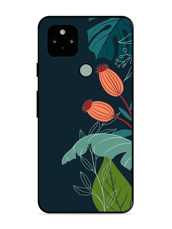 Google Pixel 5 Plant Illustration