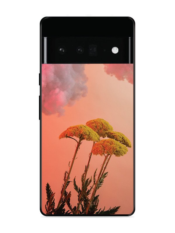 Google Pixel 6 Pro Floral Sunset Blossom Sky