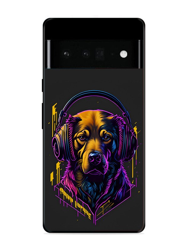 Google Pixel 6 Pro Music Lover Dog