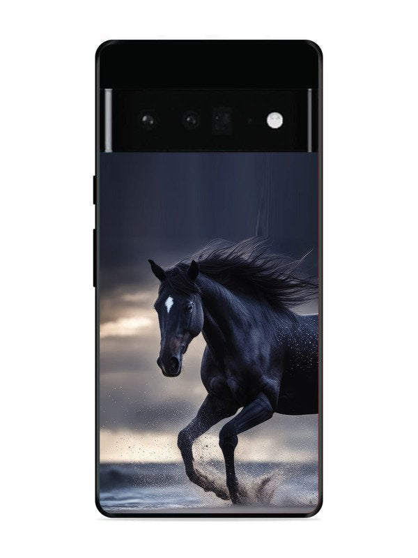 Google Pixel 6 Pro black-horse-animal