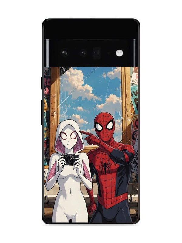 Google Pixel 6 Pro Spiderman and Spiderwoman