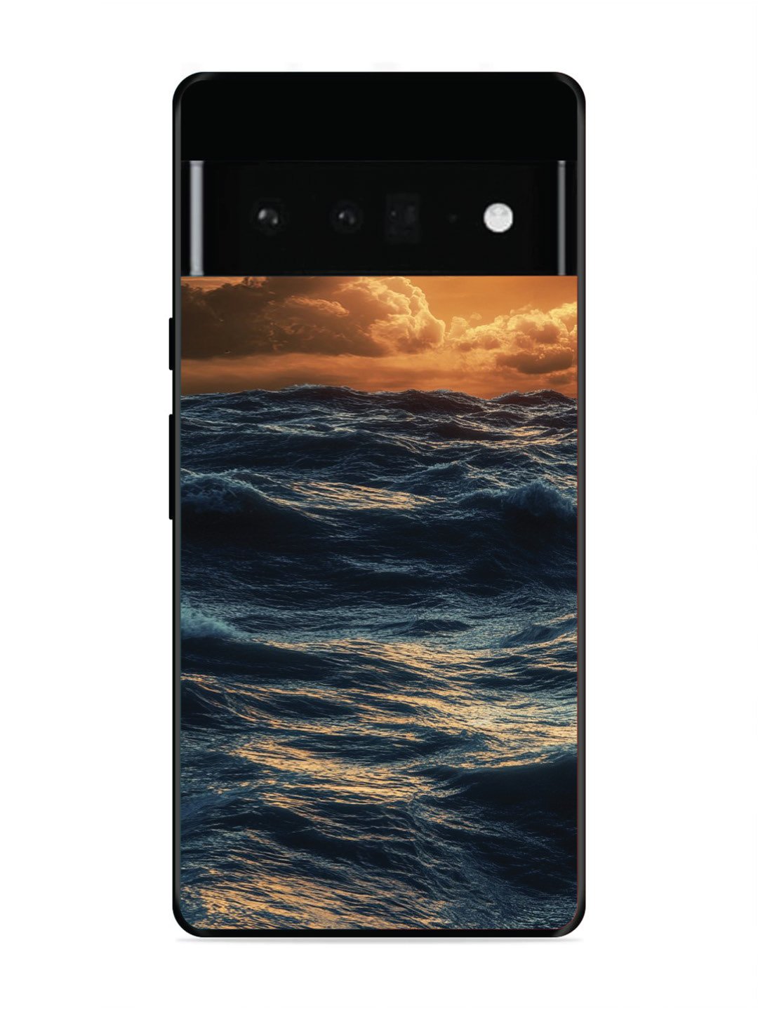 Google Pixel 6 Pro Moonlit Ocean Waves