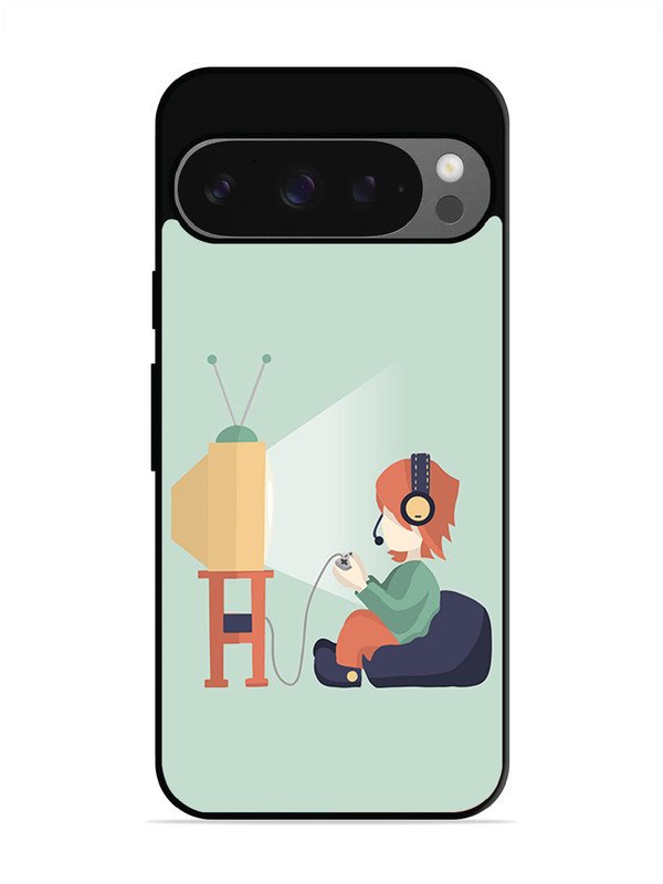 Google Pixel 9 Kid Playing Game
