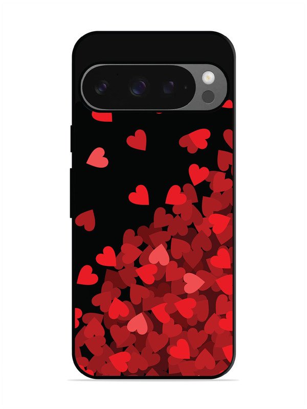 Google Pixel 9 Red Hearts
