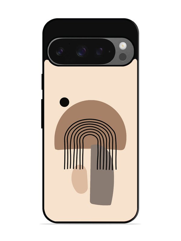 Google Pixel 9 Mushroom Illustration