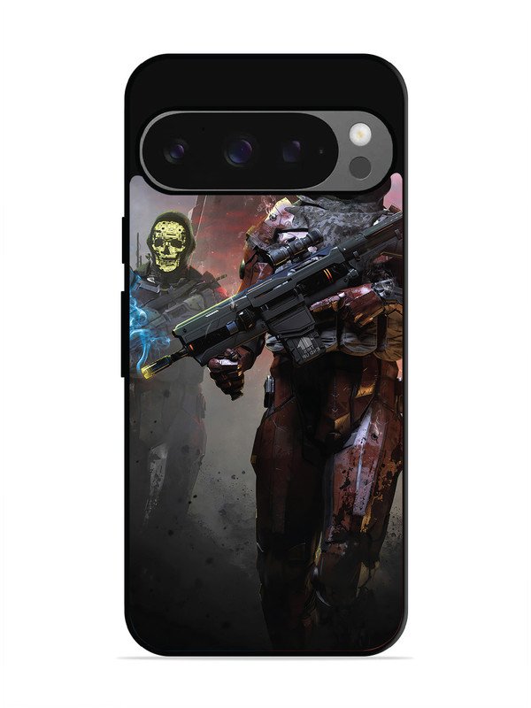 Google Pixel 9 Sci-Fi Soldiers