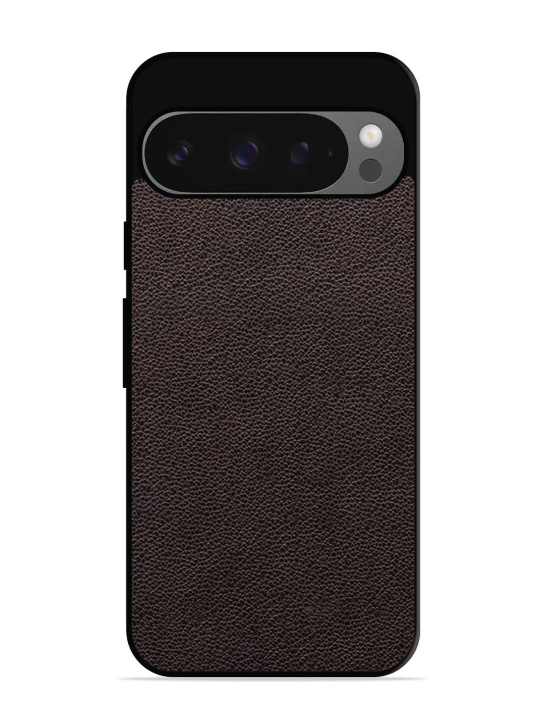 Google Pixel 9 Pro Print of Brown Leather Pattern