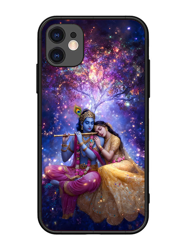 iPhone 11 Radha Krishna Enjoying Flute