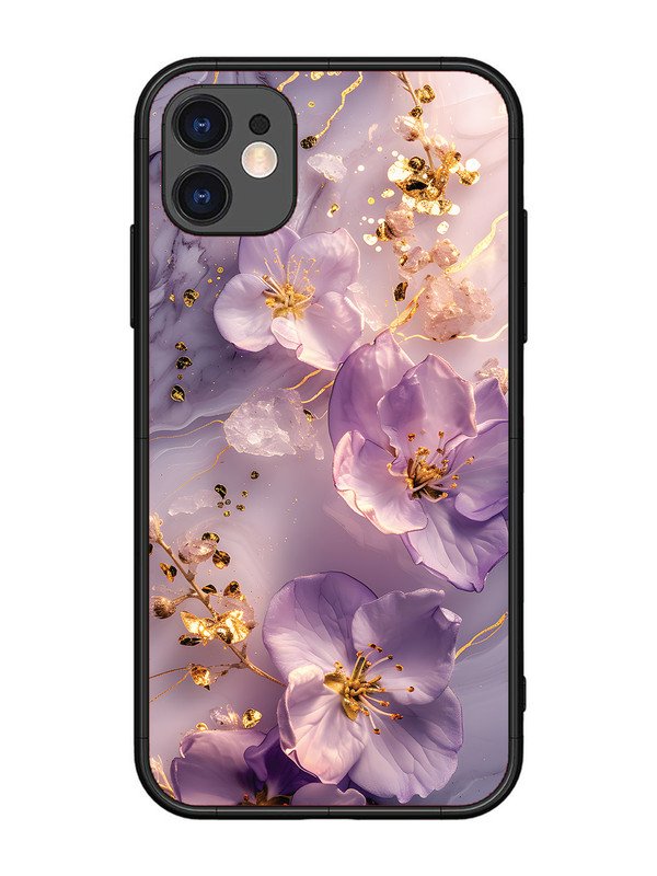 iPhone 11 Orchid with Golden Safron