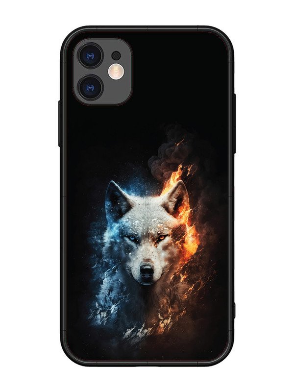 iPhone 11 Fire Wolf