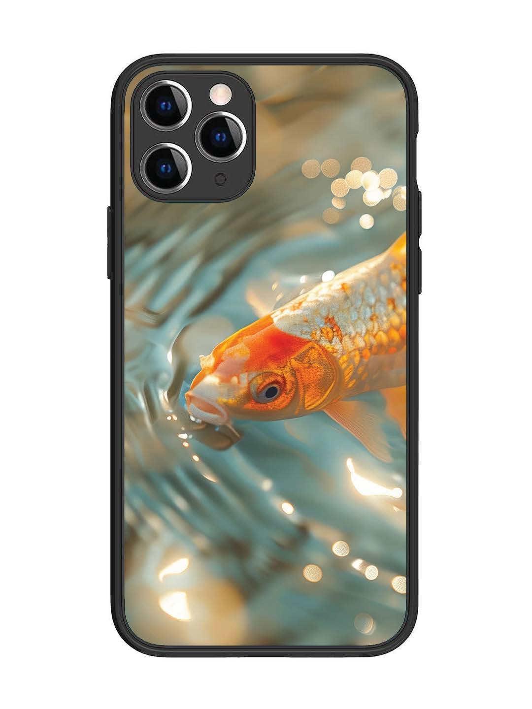 iPhone 11 Pro gold-fish-animal