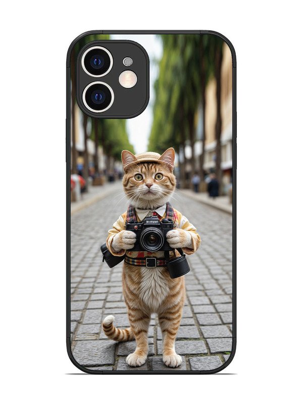 iPhone 12 Cat as Cameraman