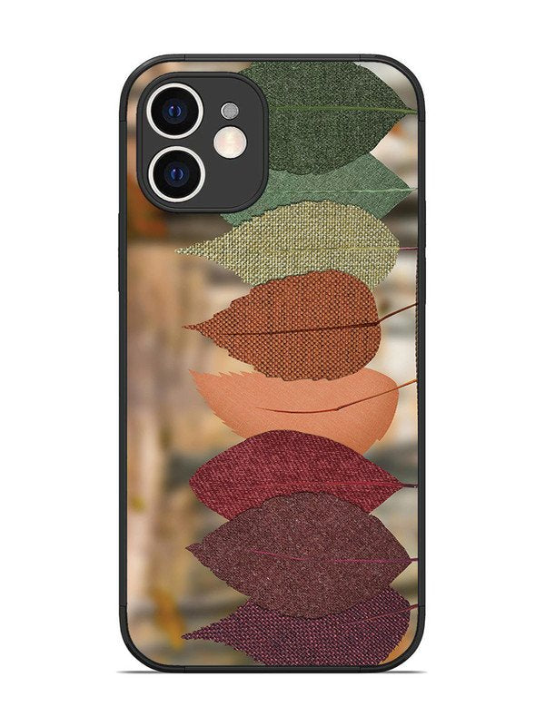 iPhone 12 Fabric Leafs