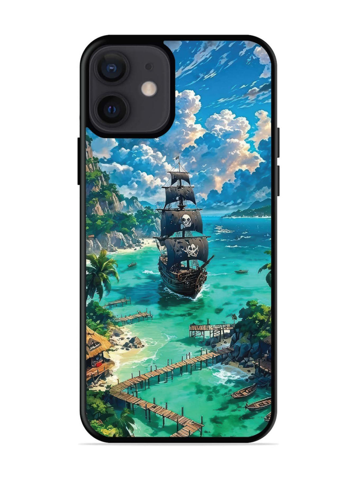 iPhone 12 Mini Pirate Ship Island