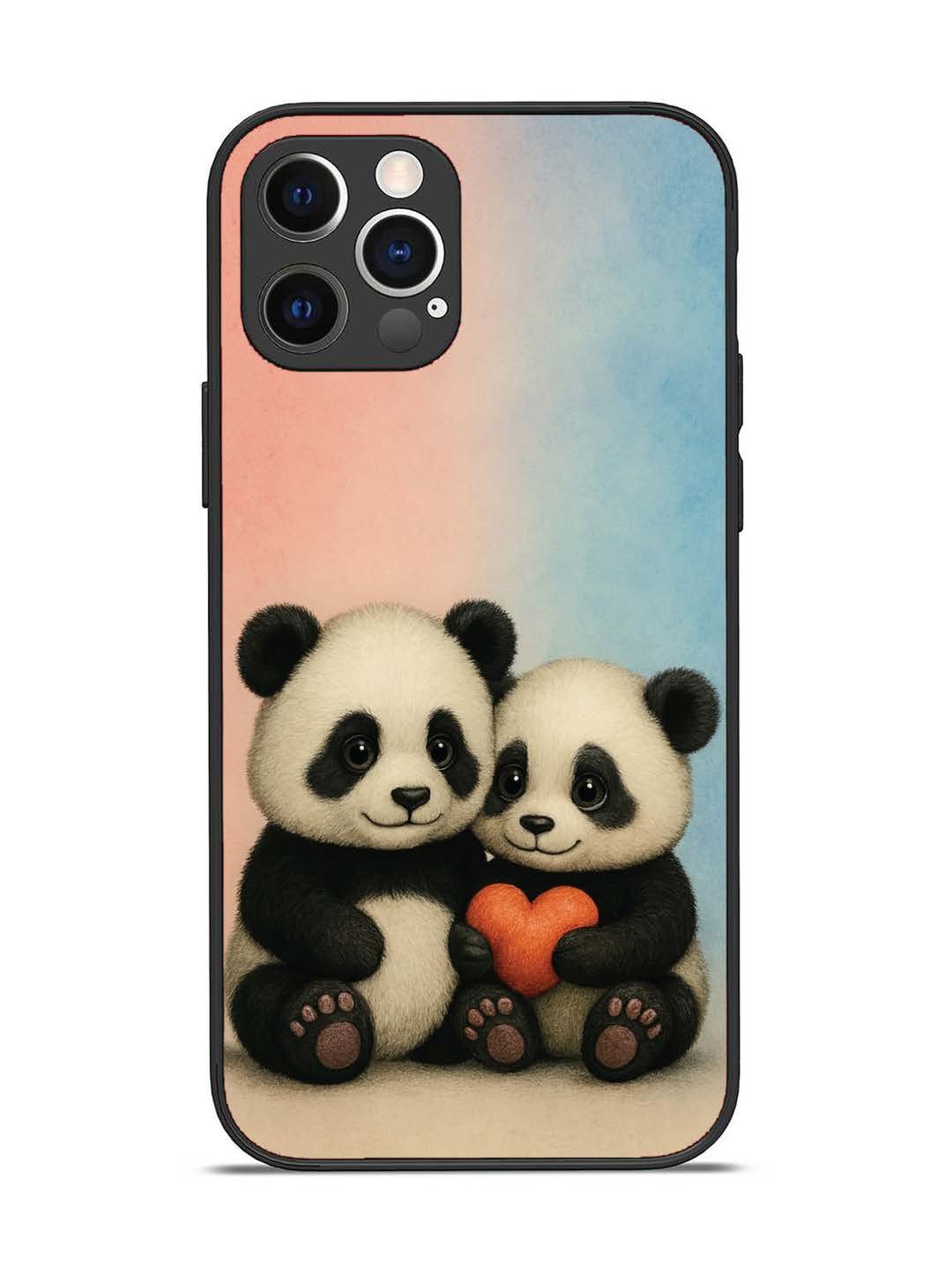 iPhone 12 Pro Cute Baby Pandas