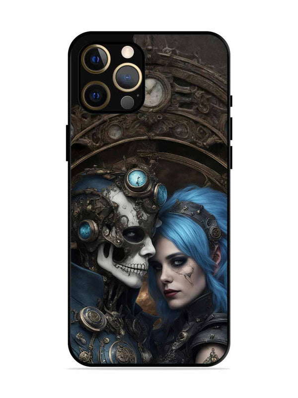 iPhone 12 Pro Max Skeleton & Devil Girl