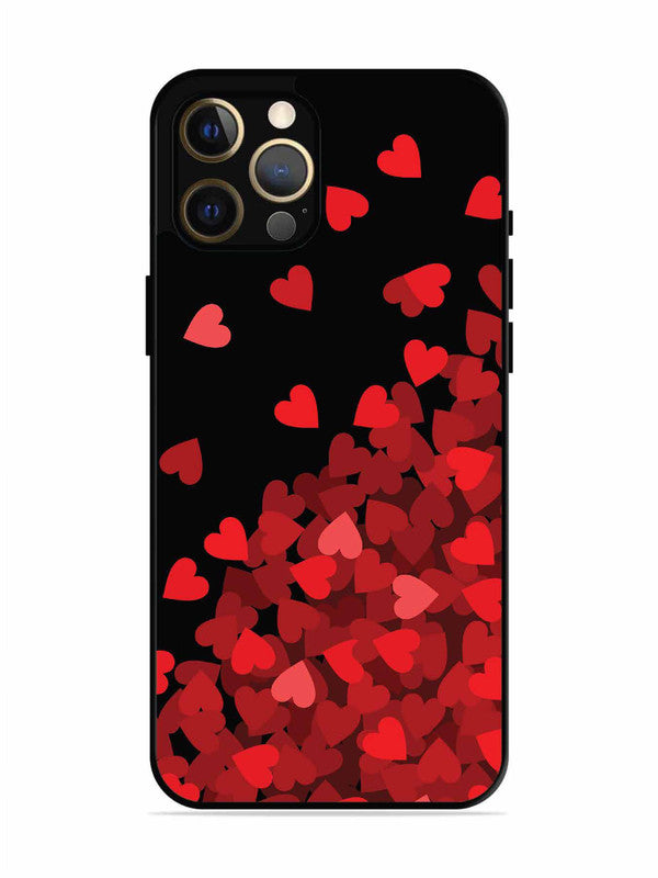 iPhone 12 Pro Max Red Hearts