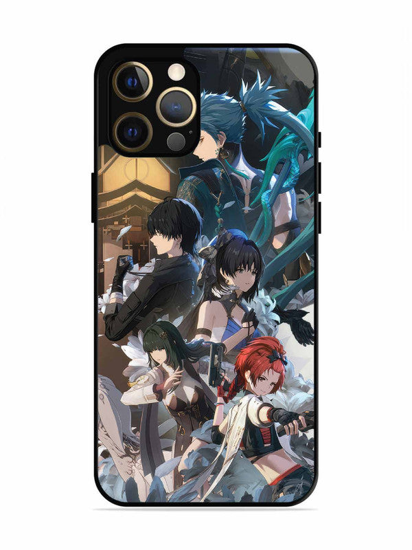 iPhone 12 Pro Max Wuhtering Waves Characters