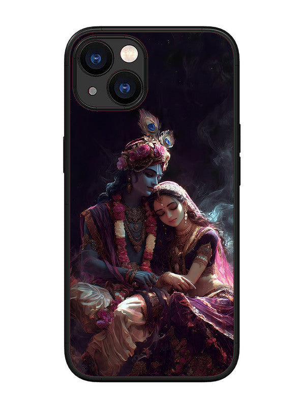 iPhone 13 | 2D Metal | Radha Krishna Together | IP-13-457