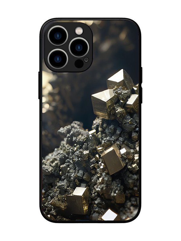 iPhone 13 Pro Max Gold Crystals