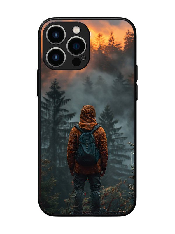 iPhone 13 Pro Max Alone in Forest