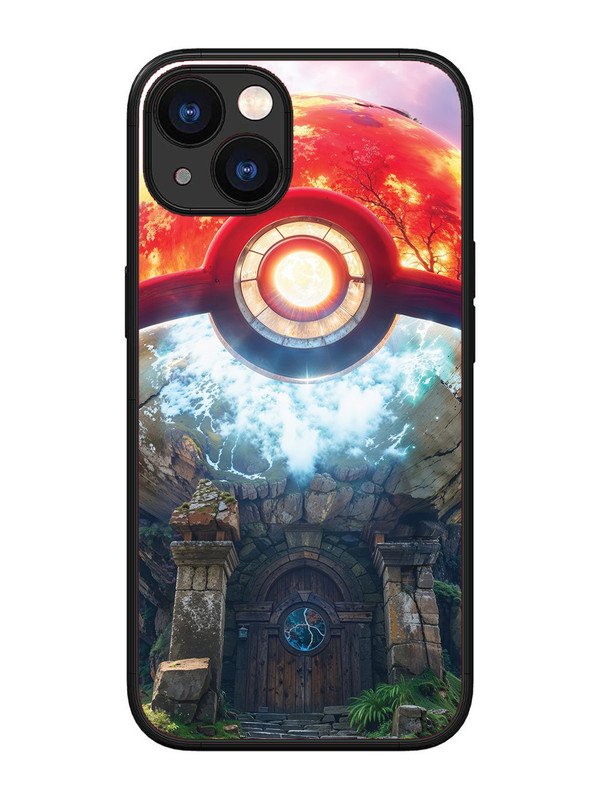 iPhone 13 Cartoon-ball-house-anime