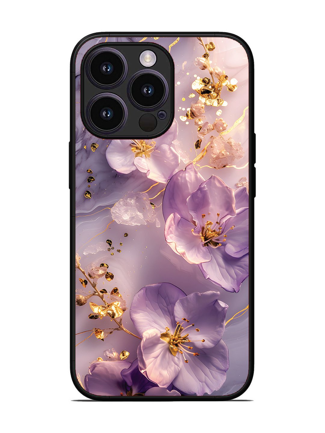 iPhone 13 Pro Orchid with Golden Safron