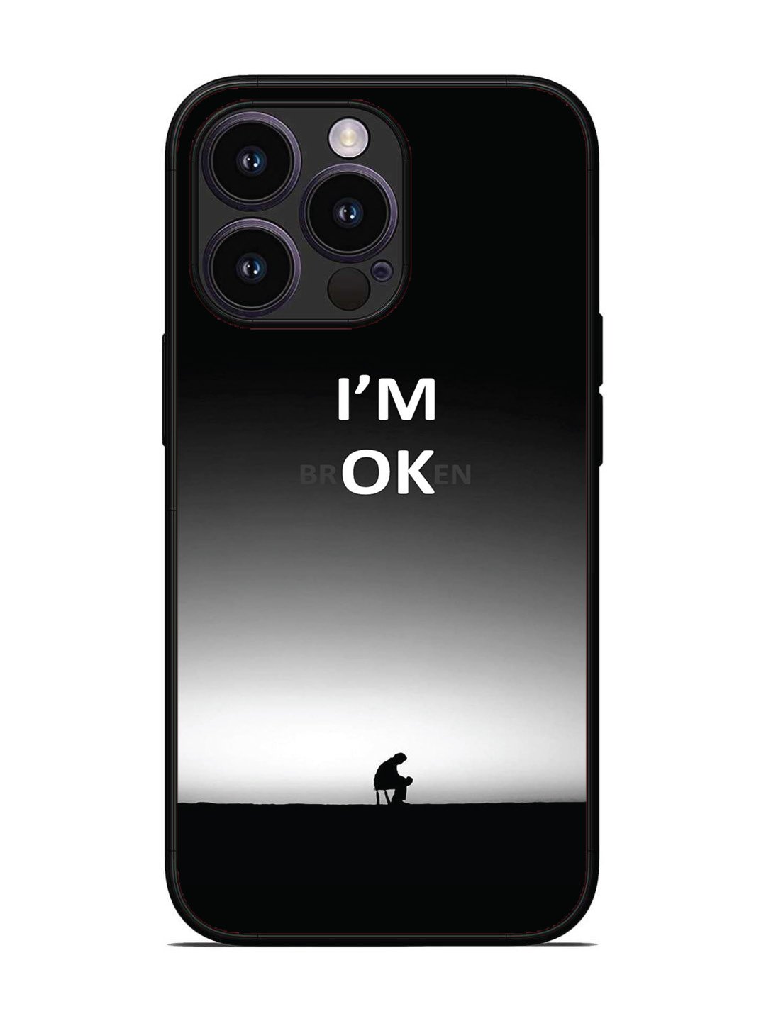 iPhone 13 Pro I'm Broken A man on Chair Alone