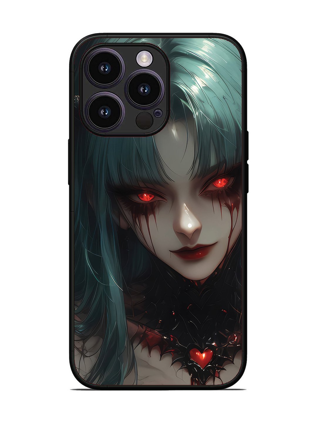 iPhone 13 Pro succubus-demon-anime-girl-red-eyes