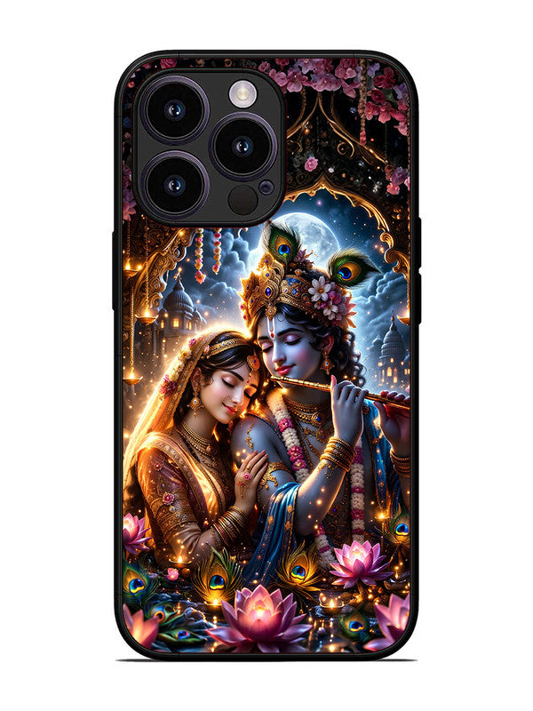 iPhone 13 Pro Radha Krishna Enjoying Flute 2