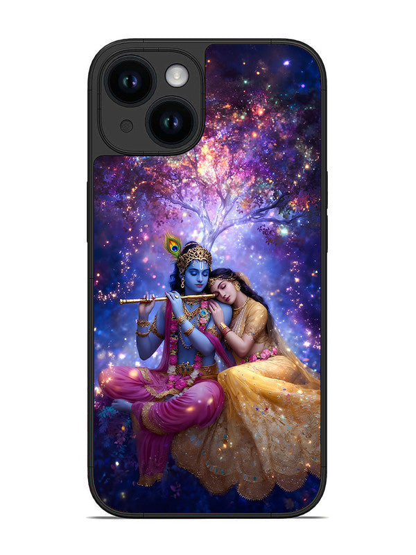 iPhone 14 Radha Krishna Enjoying Flute