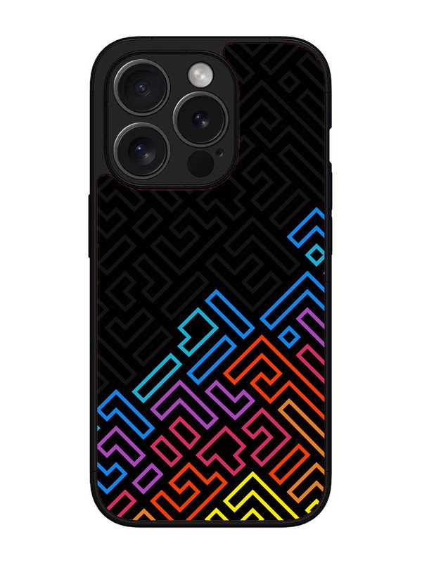 iPhone 15 pro colorful-abstract