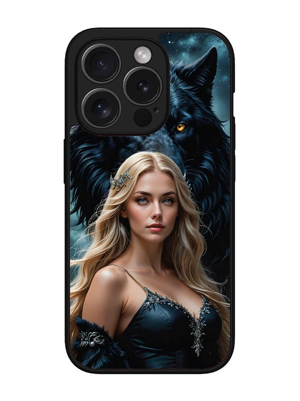 iPhone 15 Pro Wolf & Girl