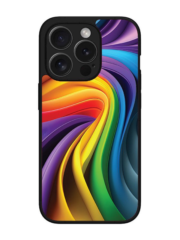 iPhone 15 Pro Rainbow Whirl