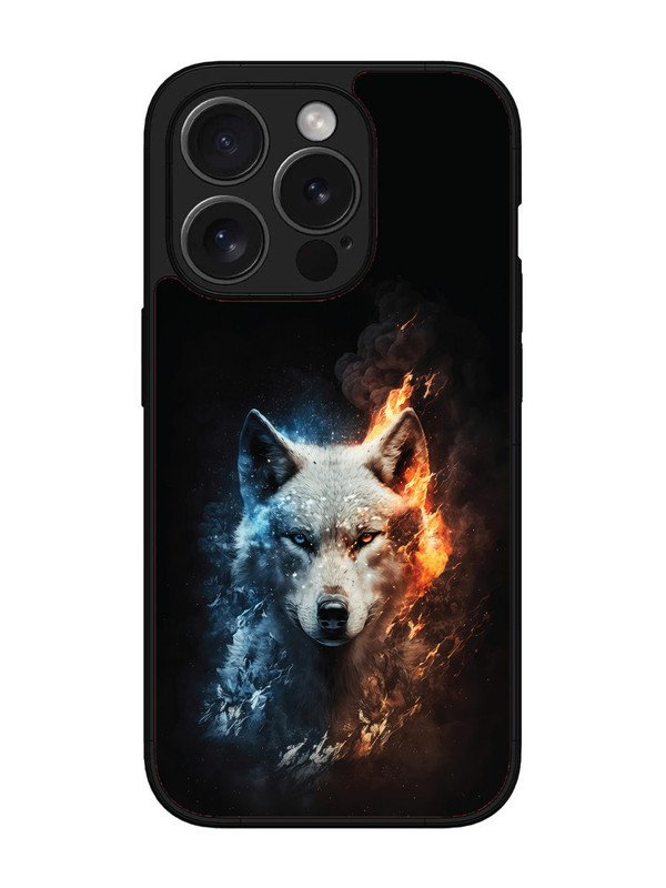 iPhone 15 pro Fire Wolf