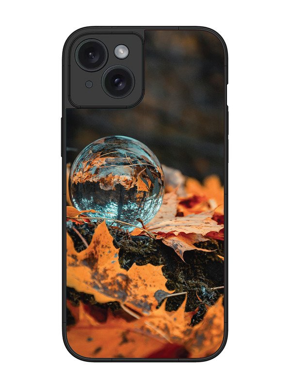 iPhone 15 Plus Glass Ball On Gaurden