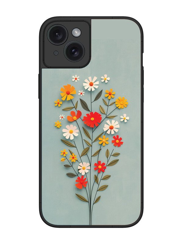 iPhone 15 Plus Paper Flowers