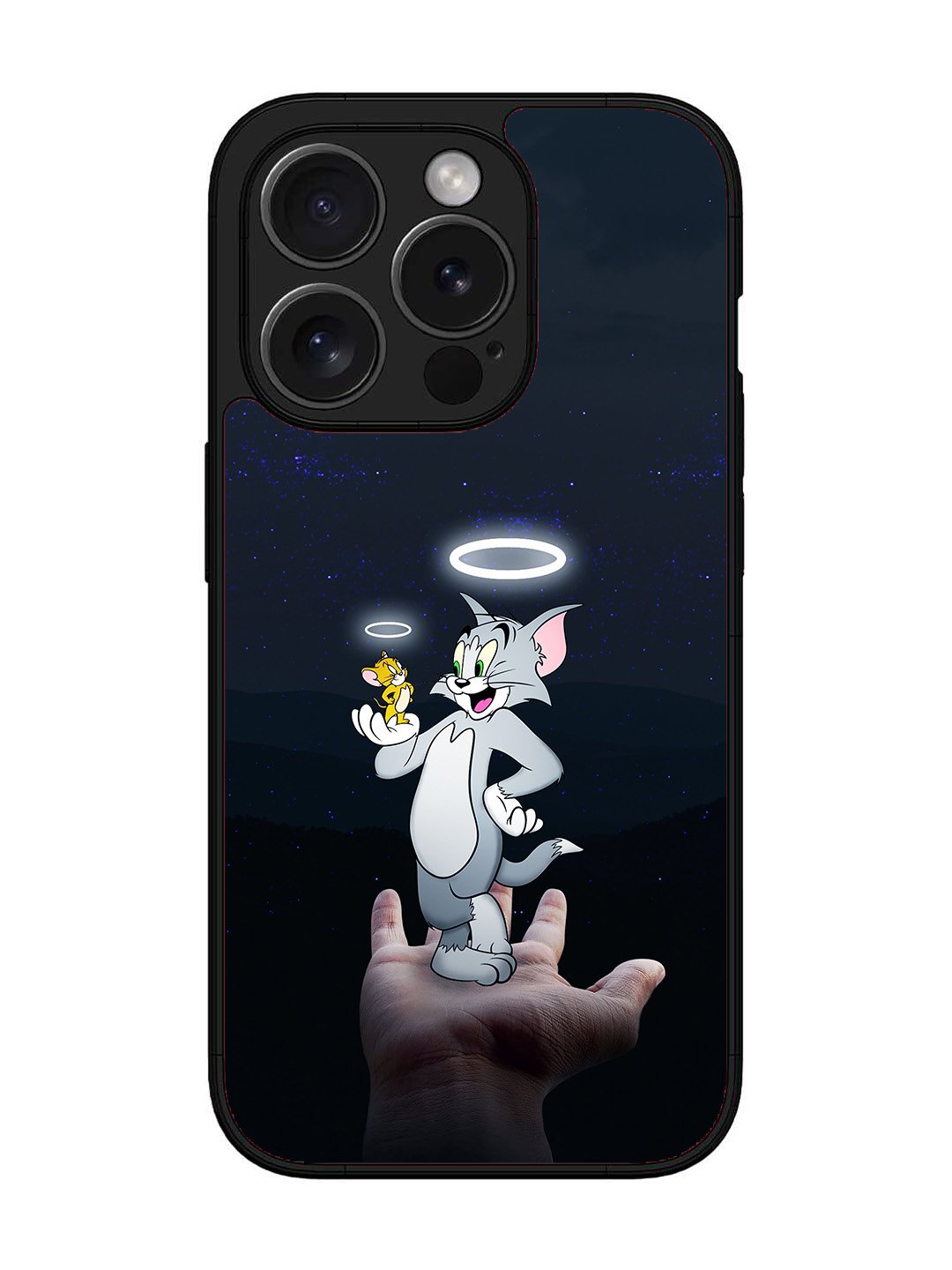 iPhone 15 pro Tom n Jerry in heaven