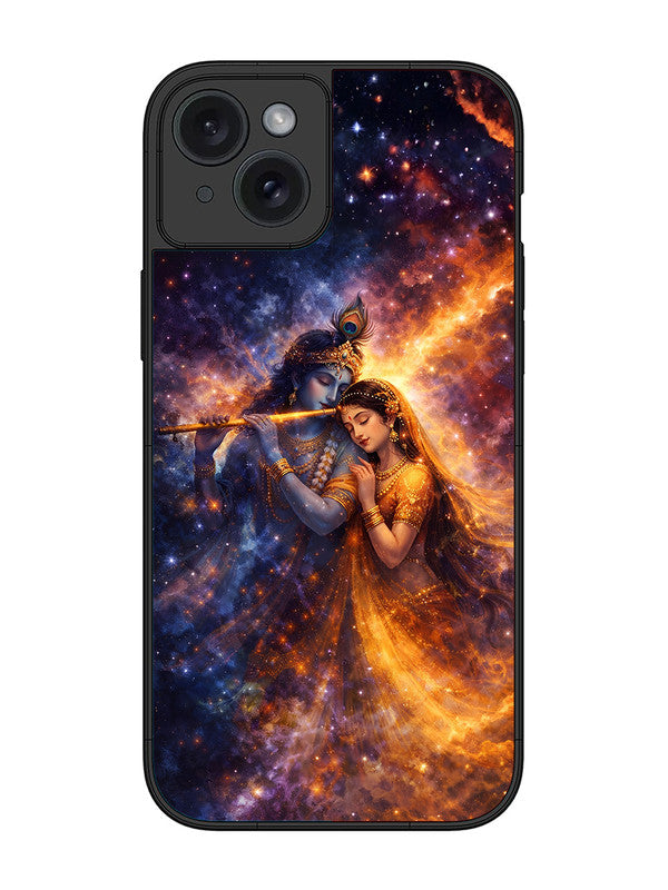 iPhone 15 Plus Radha Krishna Dancing on Flute