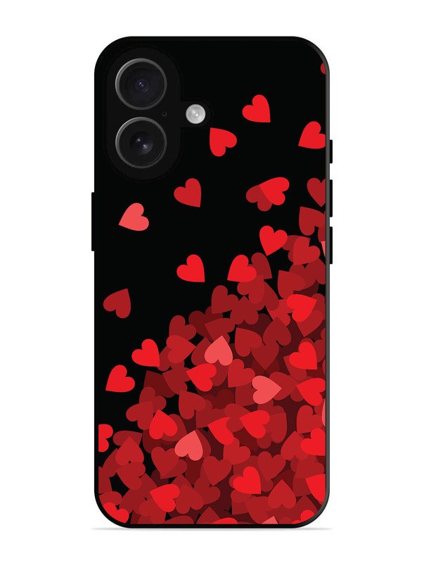 iPhone 16 Red Hearts
