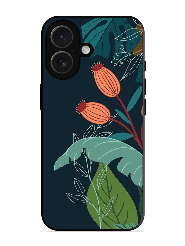 iPhone 16 Plant Illustration