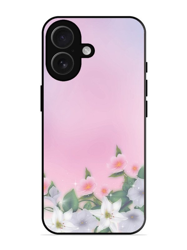 iPhone 16 Pink Floral Elegance