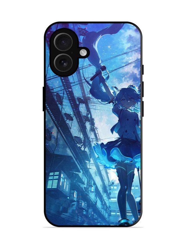 iPhone 8 Gingham Checks purple
