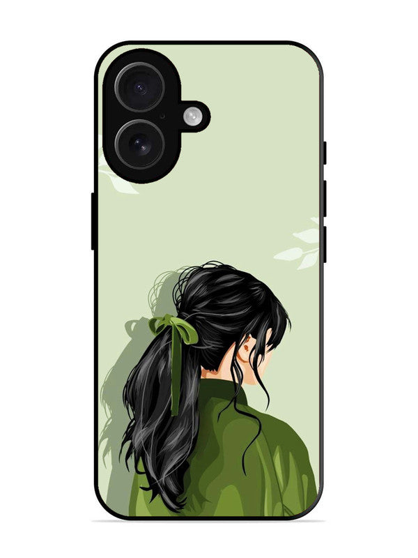 iPhone 11 Fluid wave pattern Dark Sage Green