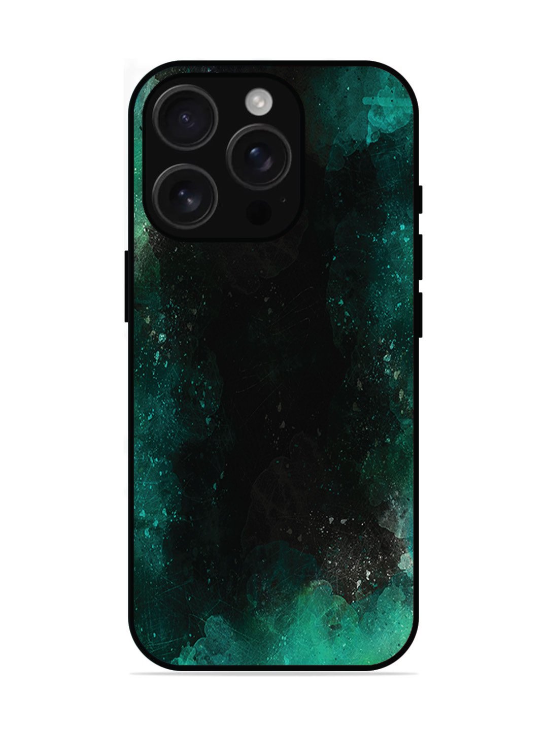 iPhone 16 Pro Dark Black And Green Forest