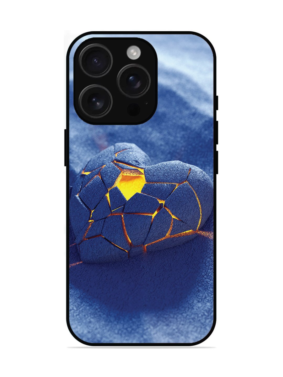 iPhone 15 Plus Vertical Stripes Vivid Orange