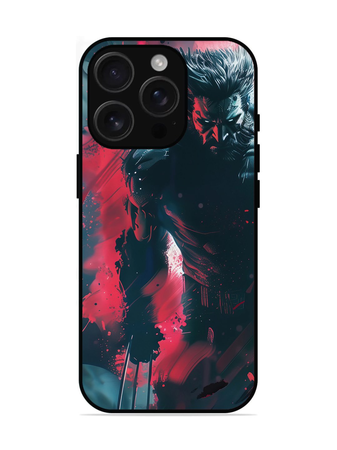 iPhone 16 Plus Fluid wave pattern Dark Chocolate