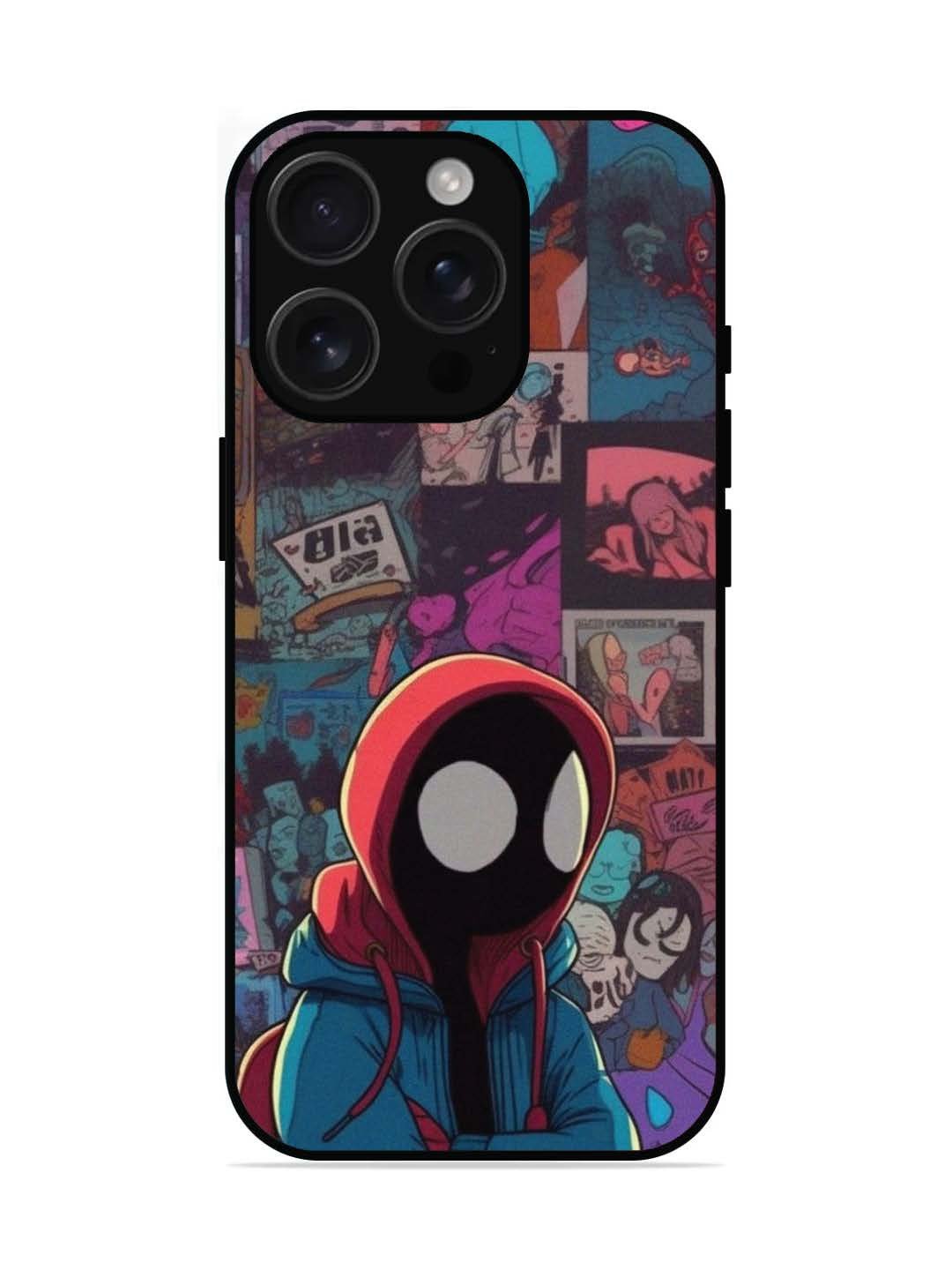 iPhone 17 Vertical Stripes Deep Red