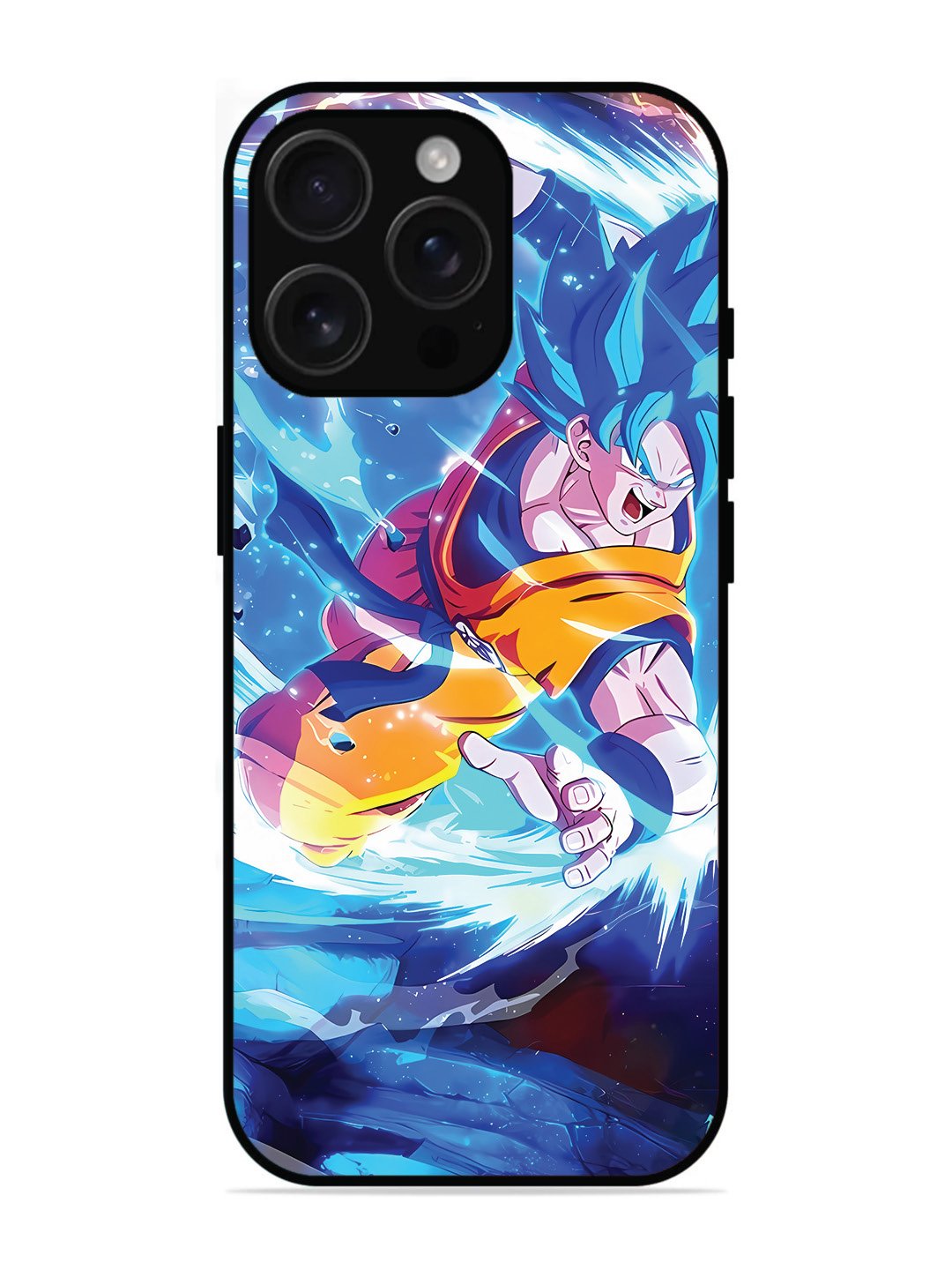 iPhone 16 pro max goku-blue-dragon-ball